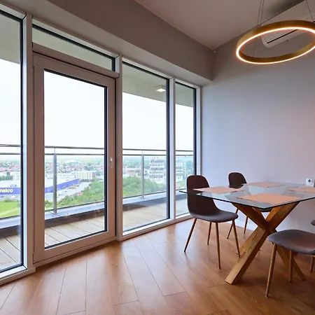 Penthouse 96, #st55, 17 Pietro, Fv Parking Balkon By Okazja Apartment