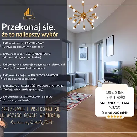 Penthouse 96, #st55, 17 Pietro, Fv Parking Balkon By Okazja