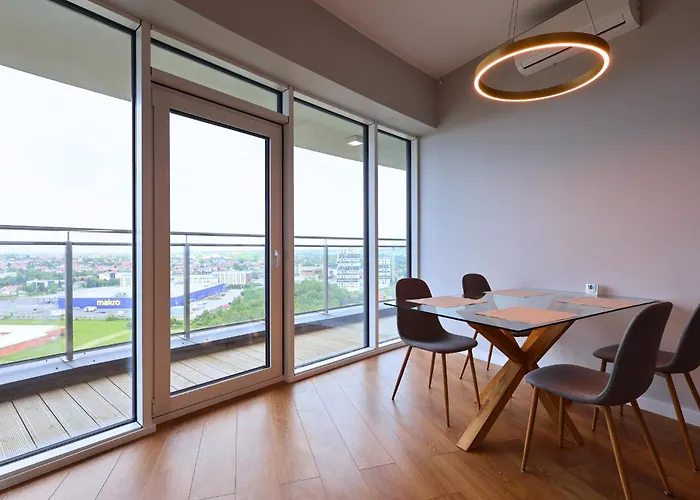 Penthouse 96, #st55, 17 Pietro, Fv Parking Balkon By Okazja Apartament