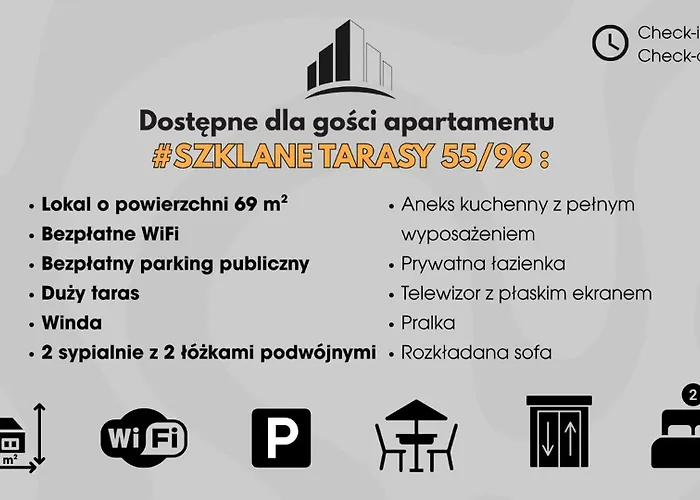 Penthouse 96, #st55, 17 Pietro, Fv Parking Balkon By Okazja Daire Rzeszow